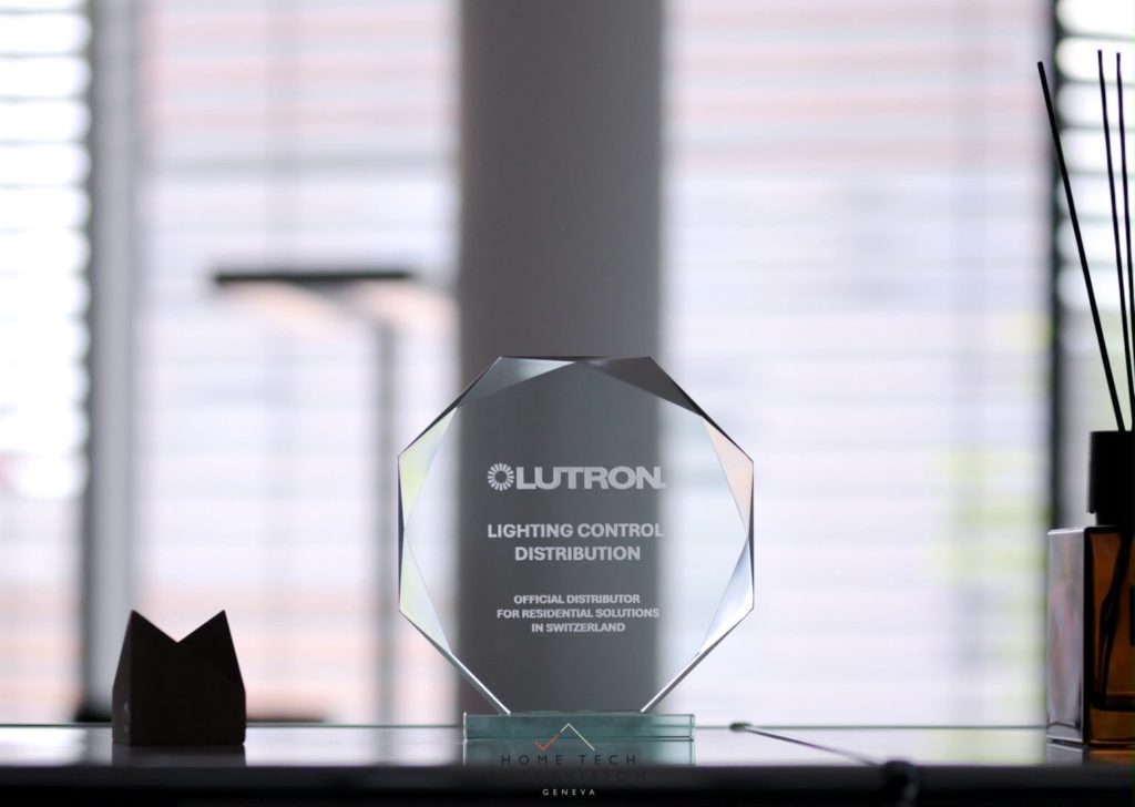 Trophée Lutron : Lighting Control Distribution, distributeur officiel des solutions résidentielles Lutron en Suisse